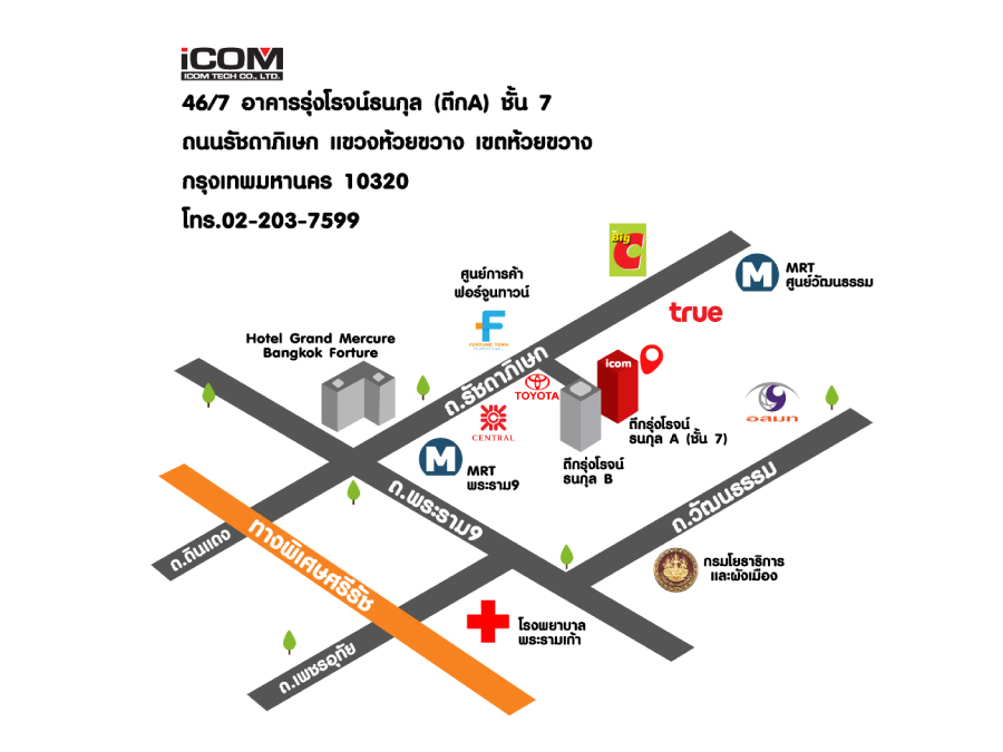 Icom Map